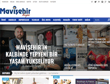 Tablet Screenshot of mavisehirdergisi.com